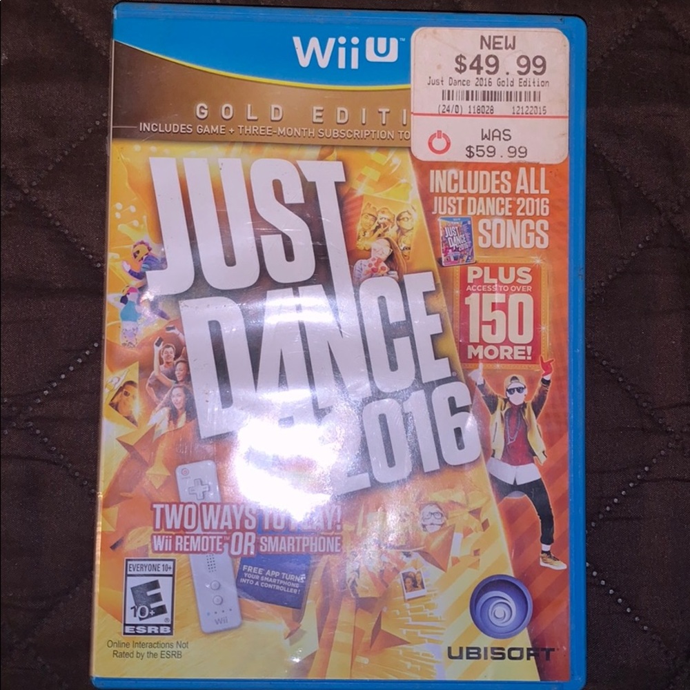 WiiU Just Dance 2016